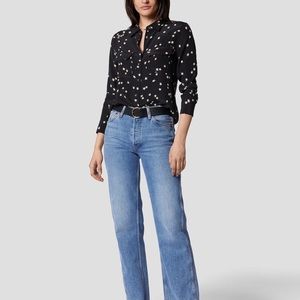 Equipment signature slim silk shirt button down